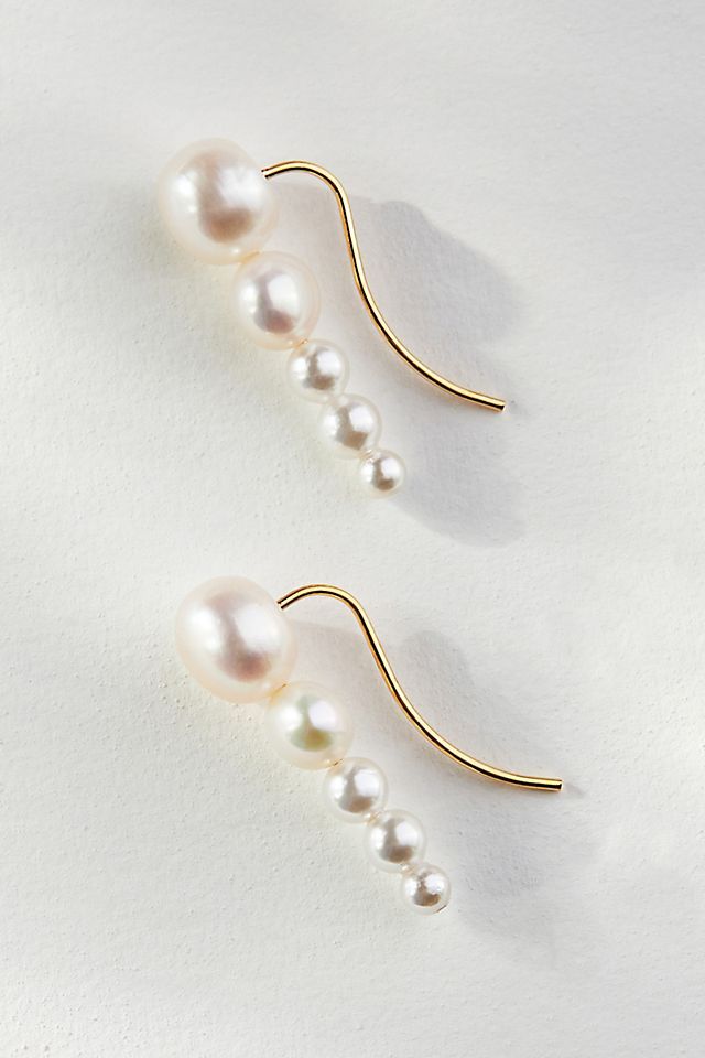 Beaded Crawler Earrings | Anthropologie (US)