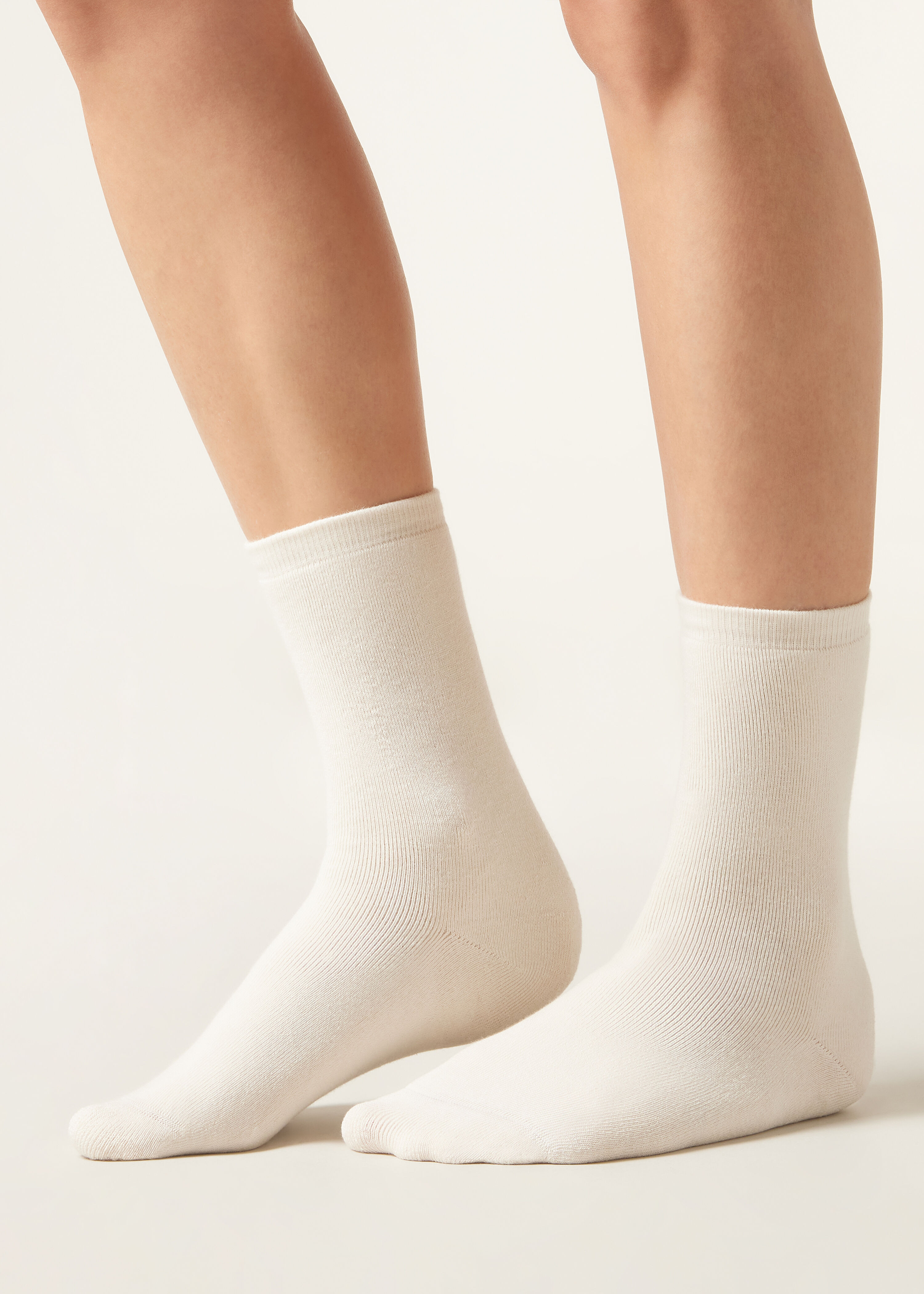 Short Cotton Thermal Socks | Calzedonia US