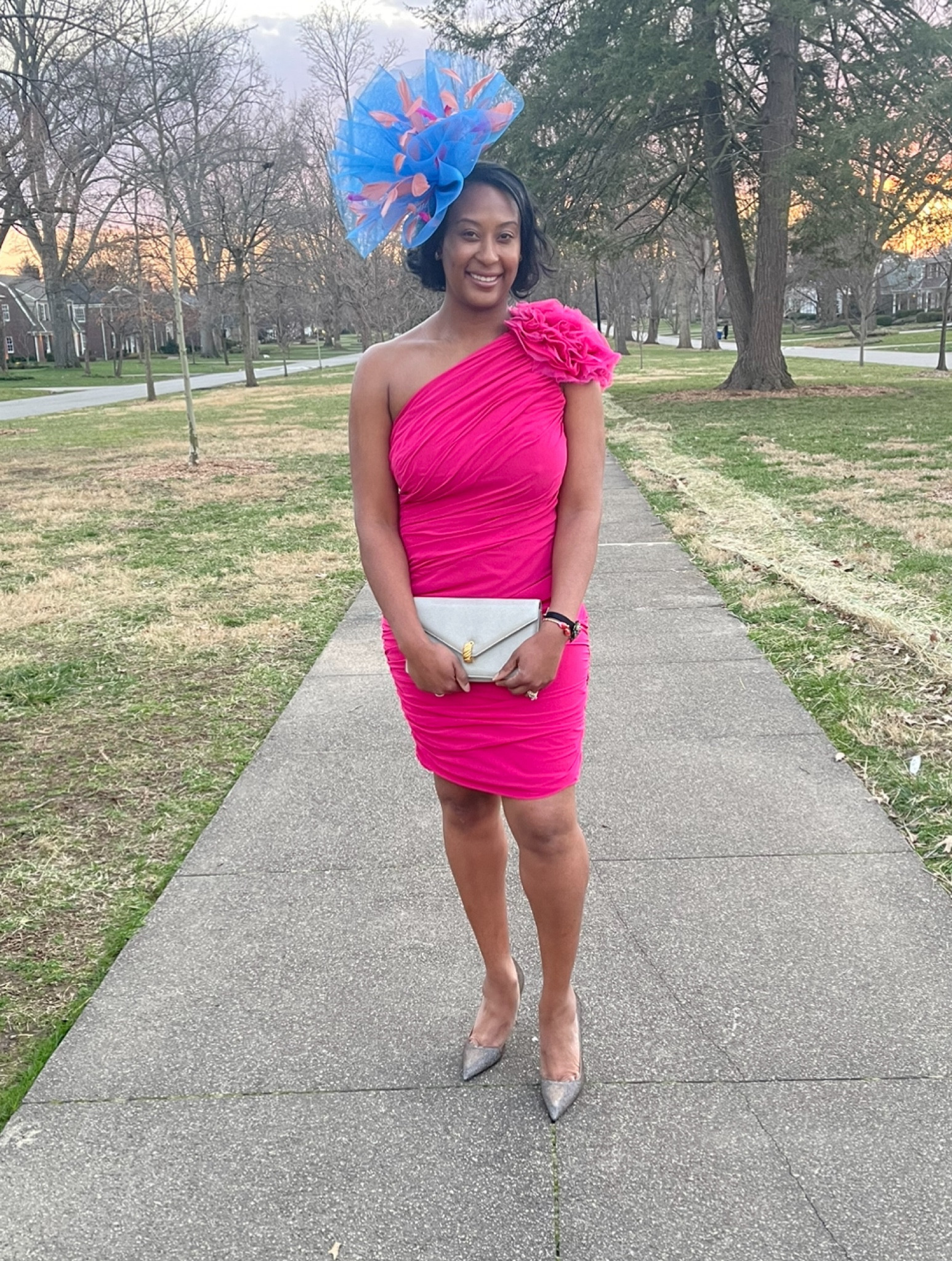 Date night outfit | dress | fascinator | gala dress | cocktail dress | wedding guest dress 

#LTKOver40 #LTKSeasonal #LTKSummerSales