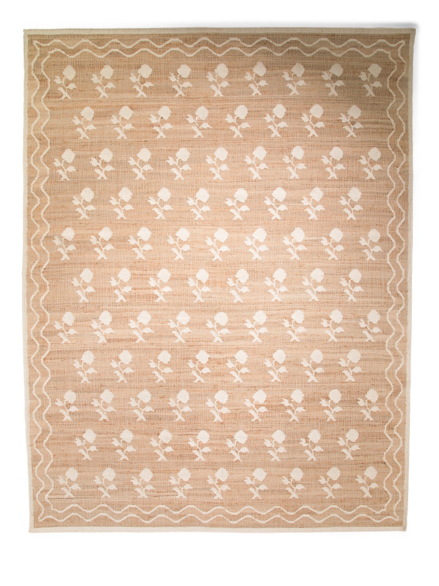 9x12 Jute Blend Orchard Floral Area Rug | TJ Maxx