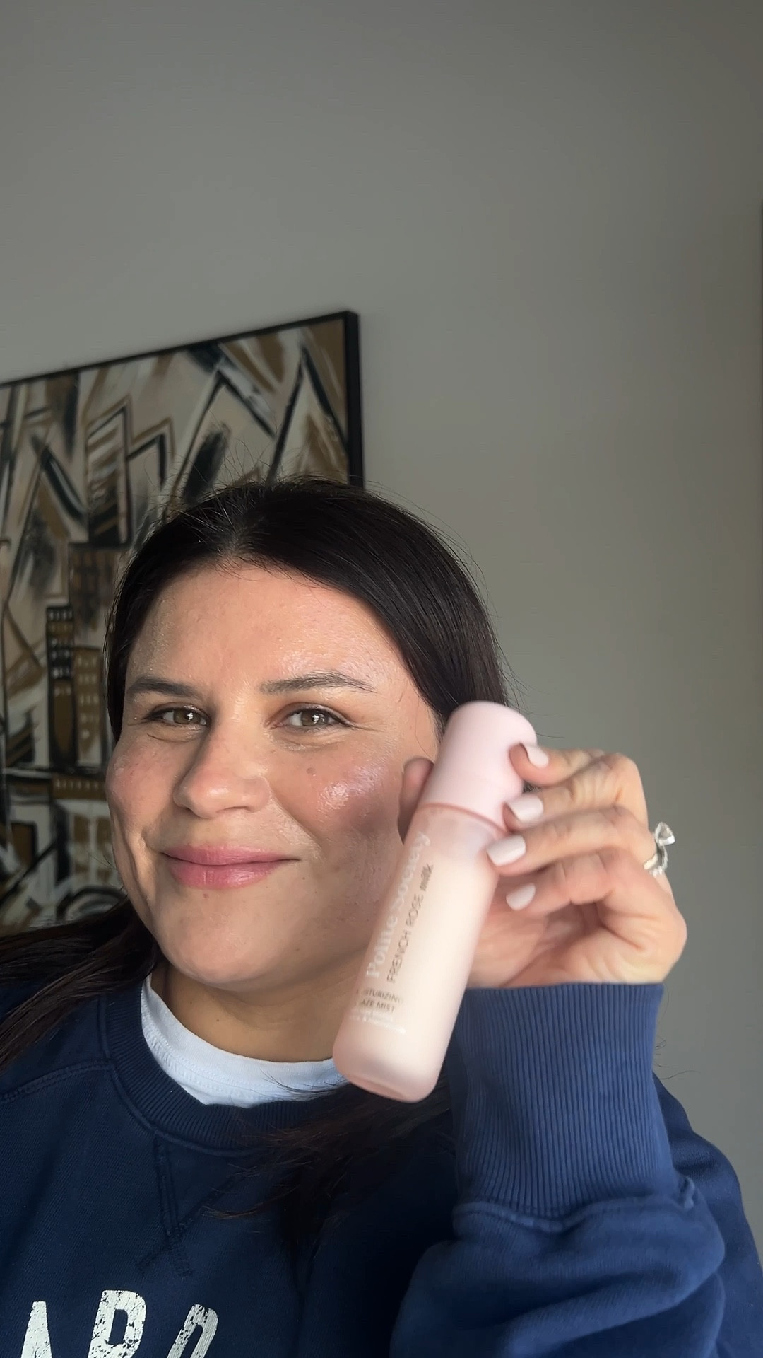 Glass skin, no filter, no facial 🌹
This is the French Rose Milk Glaze Mist from Polite Society and I’m officially obsessed.

I use it to prep, set, and refresh — and the glow is unreal.
If your skin is thirsty… this is its favorite drink 💦✨

@politesocietybeauty
#politesocietybeauty #politesociety #frenchrosemilk

#LTKdayinmylife #LTKselfcare #LTKBeauty