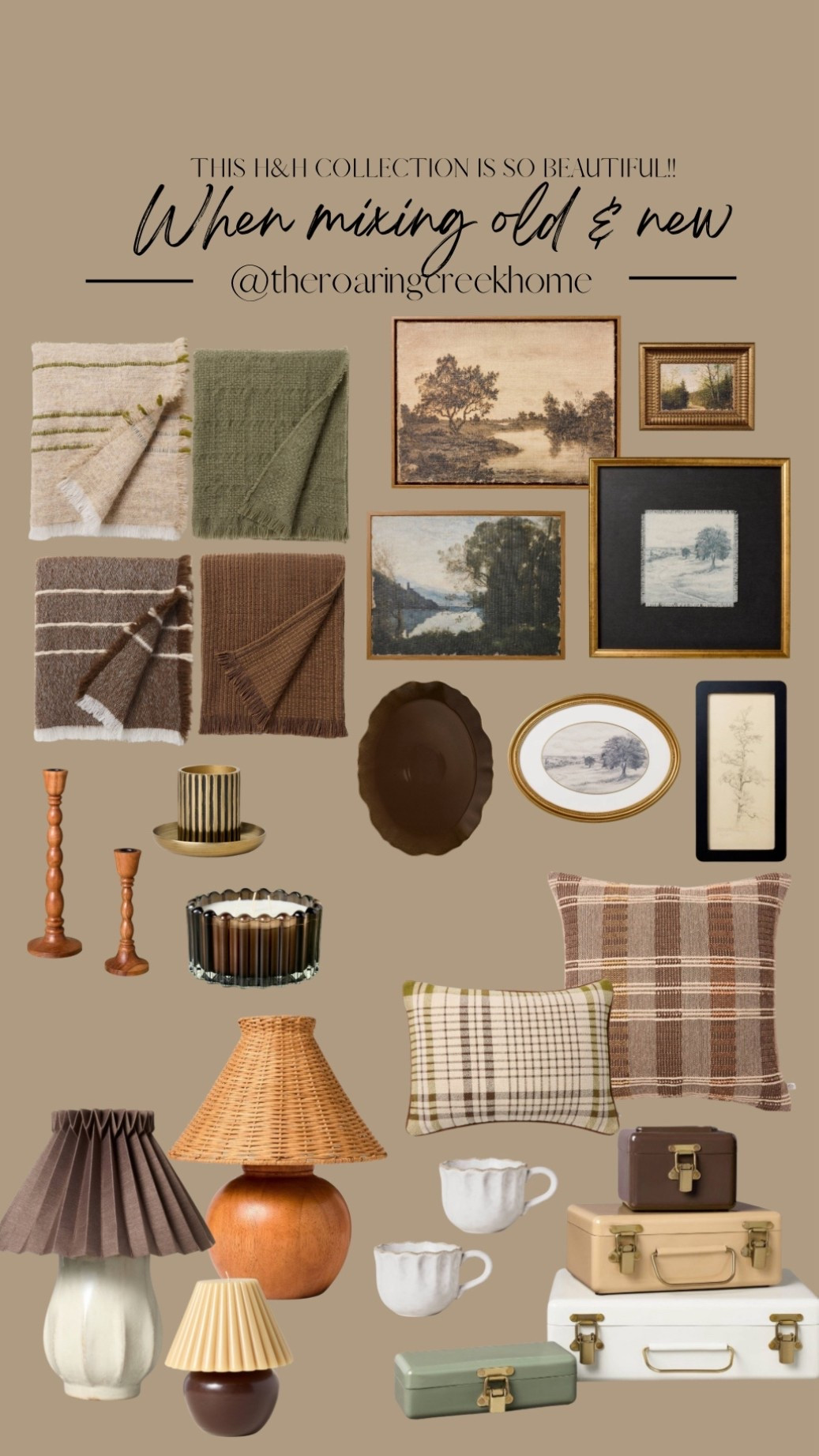 This collection is soooo beautiful!!! Im so impressed with these pieces!!! Genuinely excited about so many of them. My cart is full!! Definitely picking up the match holder, the mini art, the brown fringe blanket AND that brown pillow😍 

#ltkhome #hearthandhand #homedecor #targethome

#LTKSeasonal #LTKHome