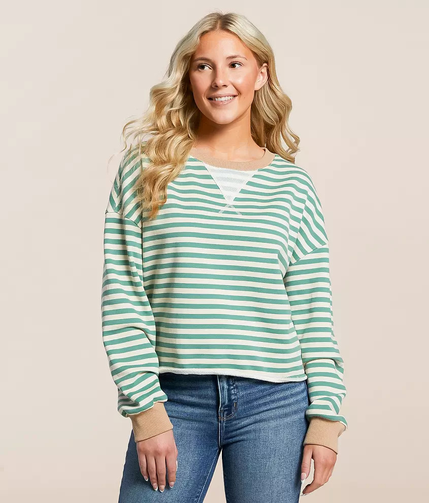 Striped Knit Pullover | Buckle