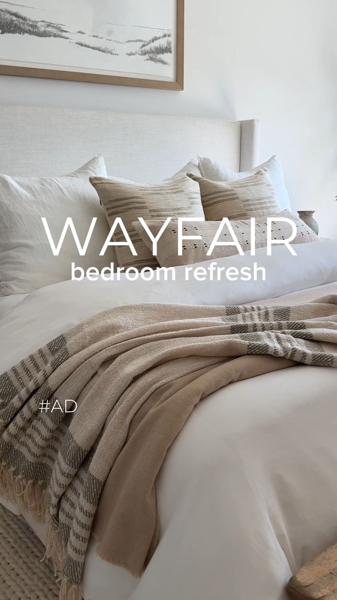 Fall Bedroom Refresh ✨ #ad

I’m loving these new finds from @wayfair to refresh my bedroom for fall! My new throw pillows are the perfect combination of earthy and minimal and I love them paired with this cozy throw blanket! 🍂🍁 

#wayfair #wayfairpartner #bedroomdecor #neutralbedroom #bedroomfinds #earthydecor #neutraldecor #bedroomstyle

#LTKHome #LTKVideo #LTKSeasonal