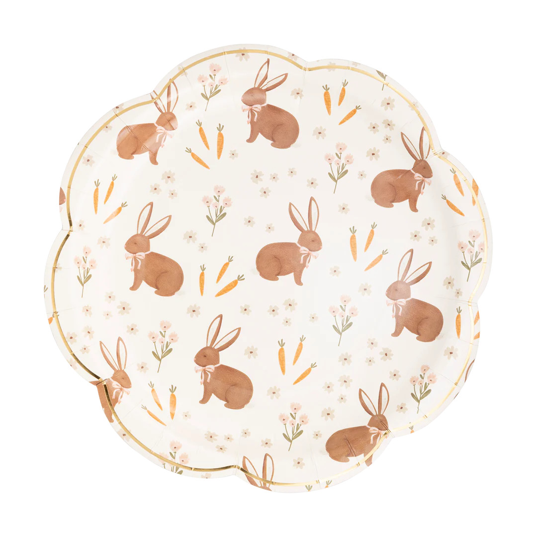 Occasions By Shakira - Rabbit Scatter Paper Plate | My Mind's Eye