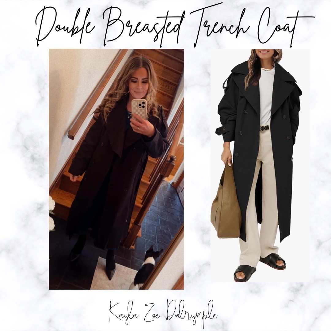 Trench Coat 
Rain Coat 

#LTKootd #LTKgrwm #LTKmomlife