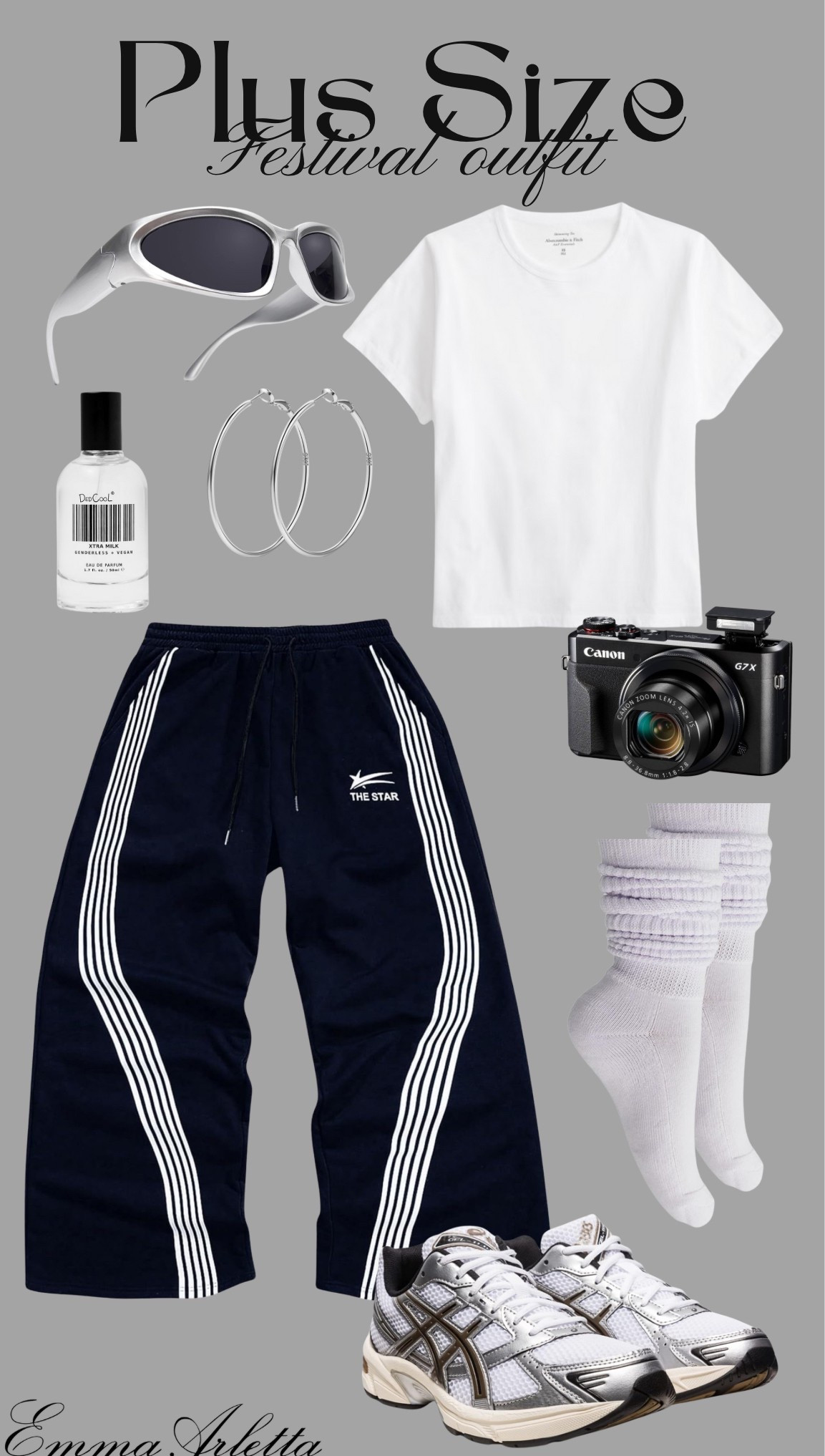 Coachella outfit inspo 👟 perf for the last day when you just wanna be comfyyy 

Coachella outfit, festival outfit, track pants, sneakers, asics, casual outfit 

#LTKFestival #LTKPlusSize #LTKStyleTip