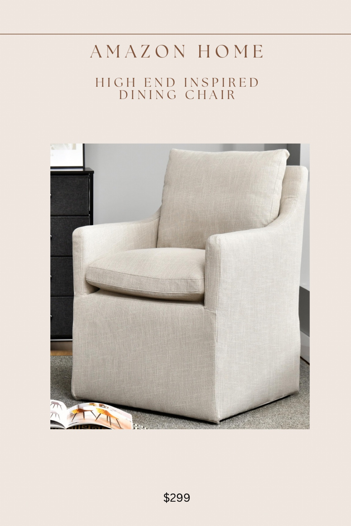 One of the best priced upholstered dining armchairs I have found!! Would be gorgeous at each end of the table, or at every seat for a more dramatic dining room!

#LTKsalealert #LTKhome