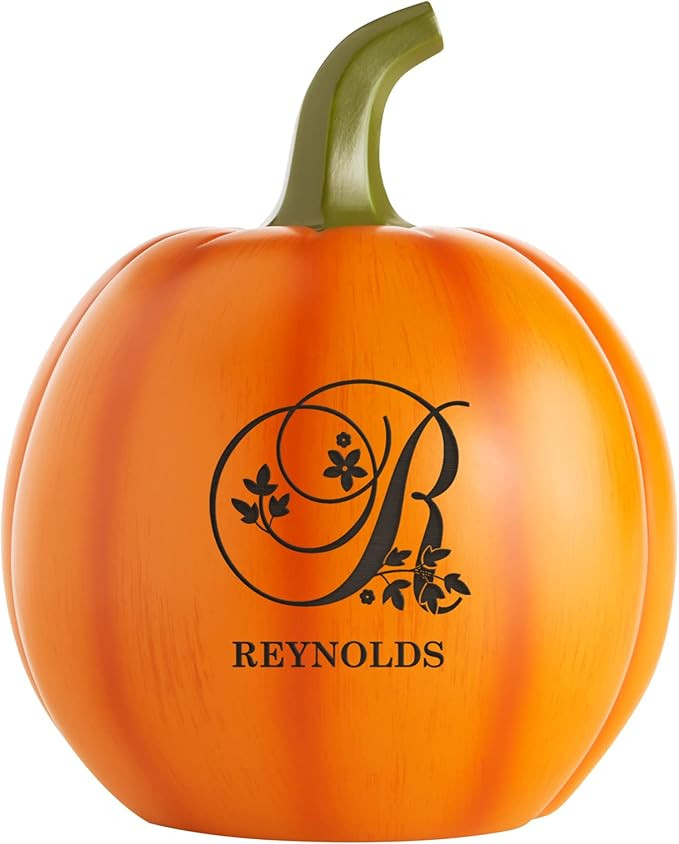 Let's Make Memories Personalized Pumpkin for Halloween - Customized Jack-O-Lantern - Your Name Pu... | Amazon (US)