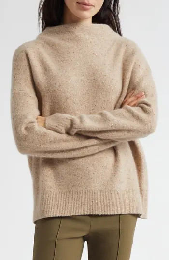 Donegal Funnel Neck Cashmere Sweater | Nordstrom