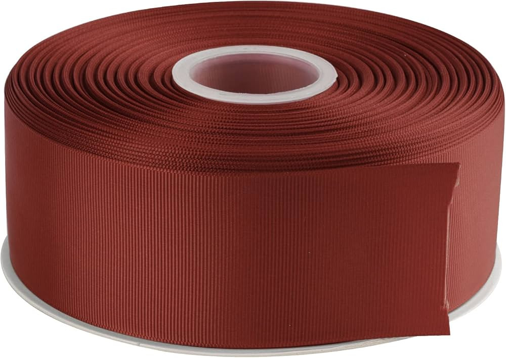 AVANAVA 2 Inch Wide Grosgrain Ribbon - 50 Yards, Ideal for Gift Wrapping, Hair Bows, Home Decor, ... | Amazon (US)