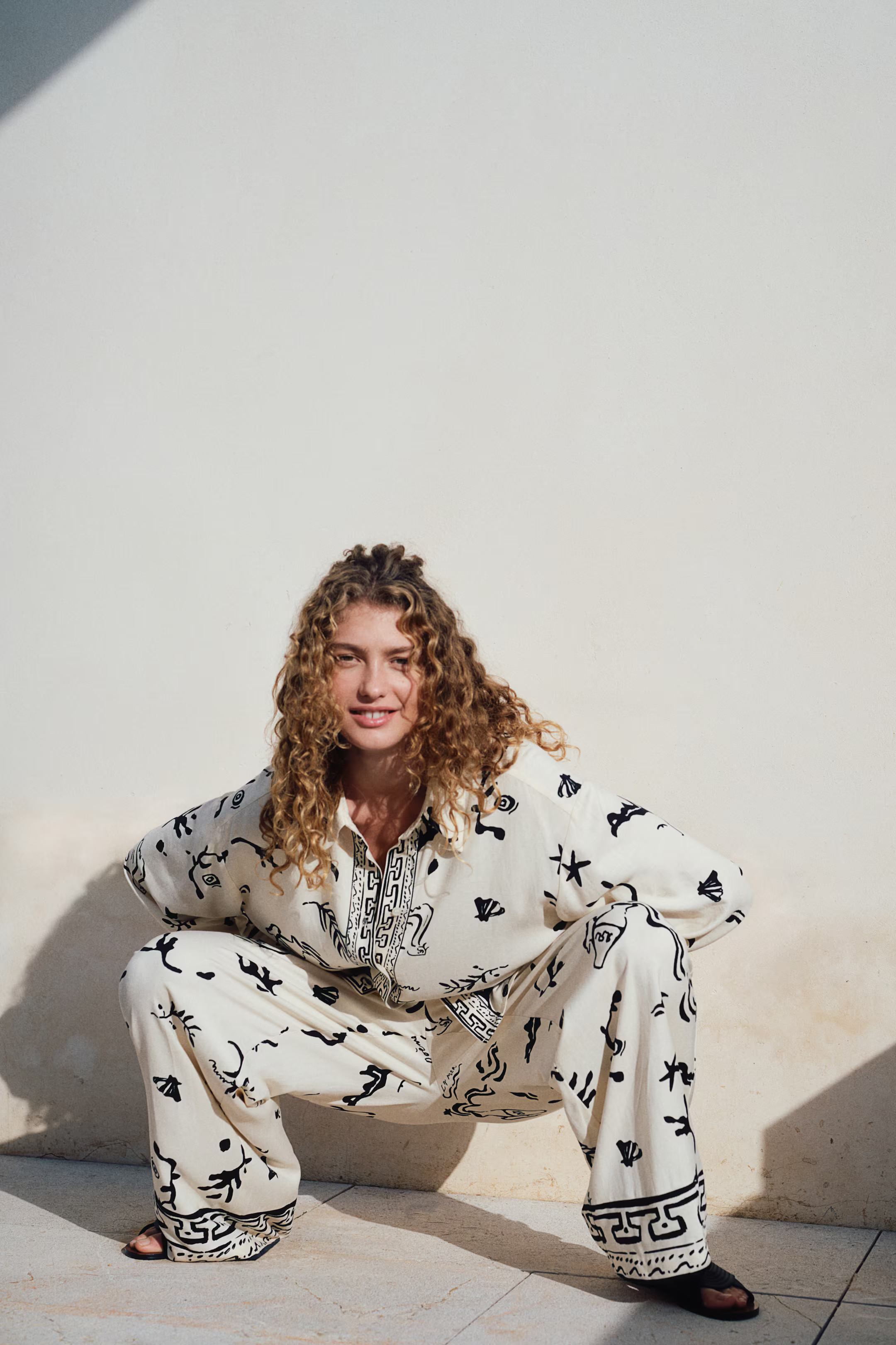 Cream/Patterned | H&M (UK, MY, IN, SG, PH, TW, HK)