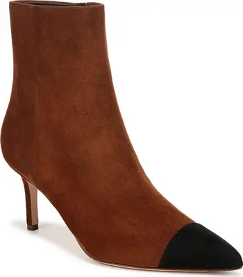 Veronica Beard Lisa Pointed Cap Toe Bootie (Women) | Nordstromrack | Nordstrom Rack