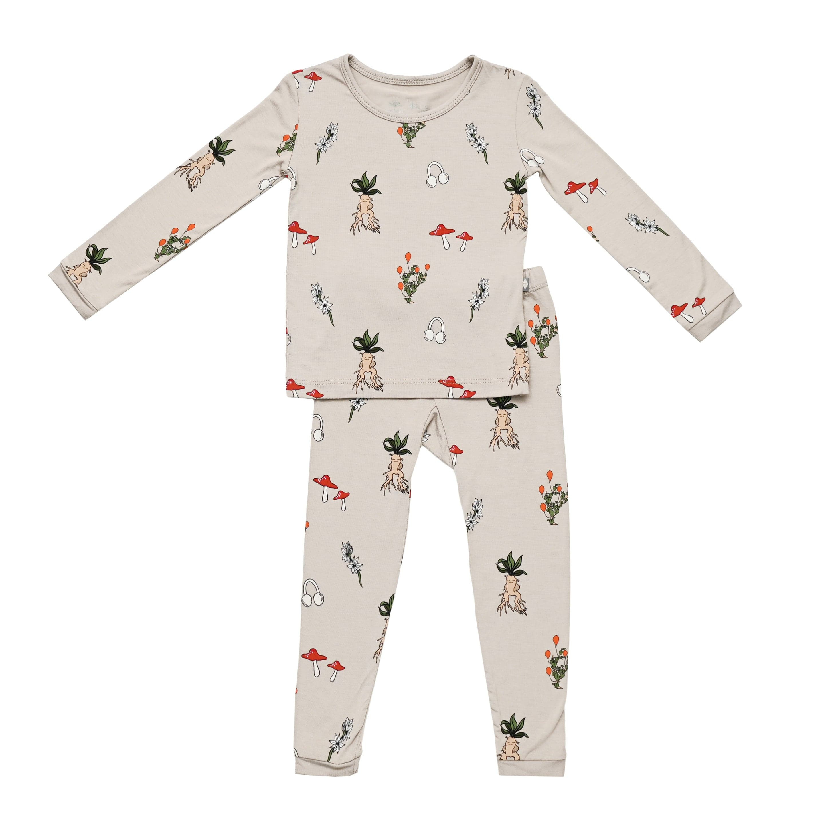 Long Sleeve Pajamas in Herbology | Kyte BABY