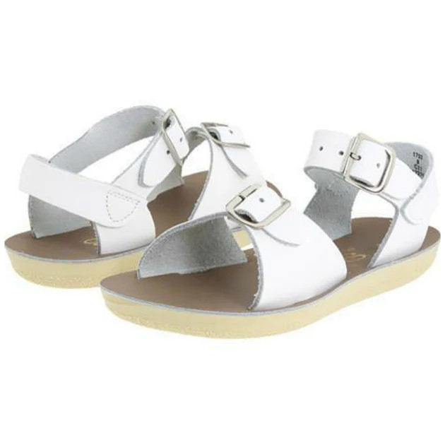 White Surfer Sandal | Classic Whimsy
