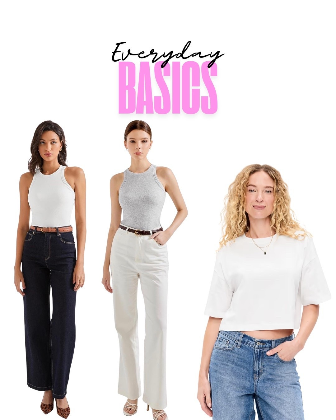 Everyday basic pieces you wear again and again

#LTKootd