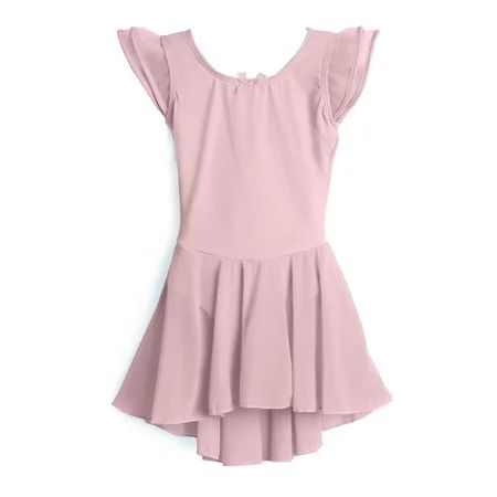 Elowel Girls Leotard Toddlers Dress for Gymnastics Dance Ballet Baby Pink Size 2-4 | Walmart (US)
