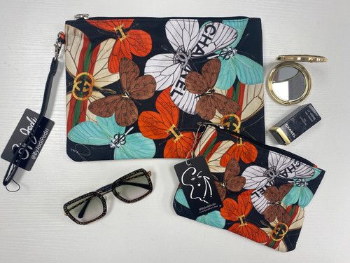 Fly as Can Be Accessory Pouch | By Jodi Pedri