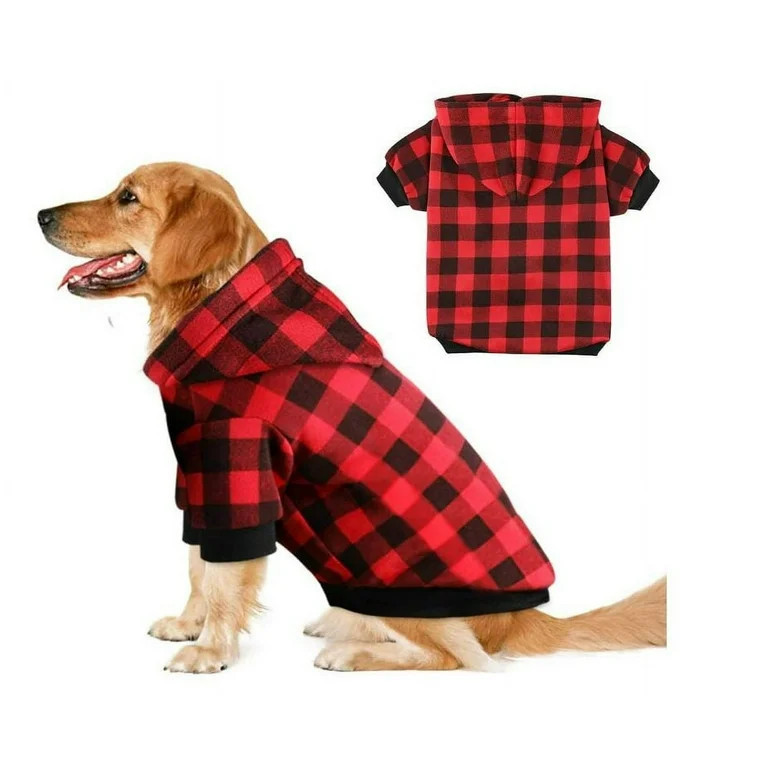 GreenJoy Dog Hoodie Sweatshirt Sweater for Extra Small Dogs Cat Puppy Clothes Coat Warm and Soft | Walmart (US)