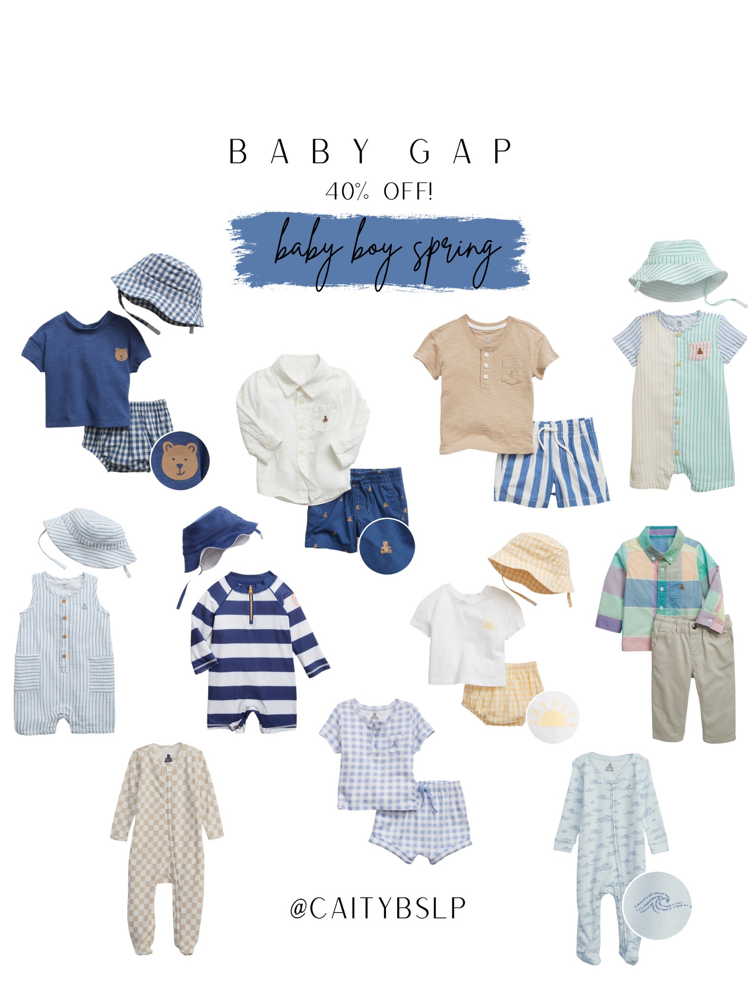 All of my favorite new spring arrivals for baby boy at GAP!

40% off online with code: FRIEND 

Baby Gap / sale / baby boy style / baby boy fashion / baby boy spring / baby boy clothes

#LTKSeasonal #LTKsalealert #LTKbaby