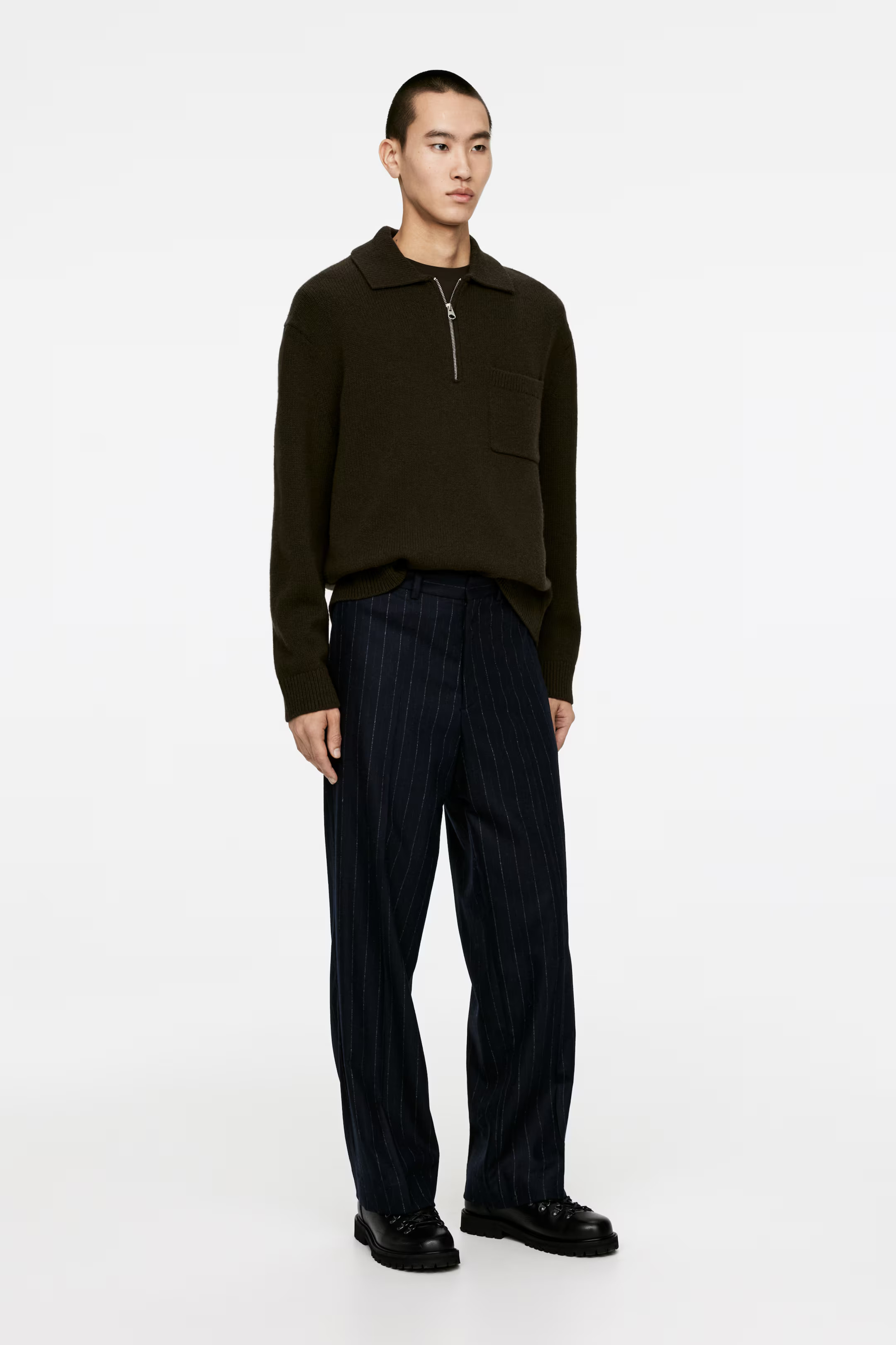 Pinstripe Trousers | H&M (UK, MY, IN, SG, PH, TW, HK)