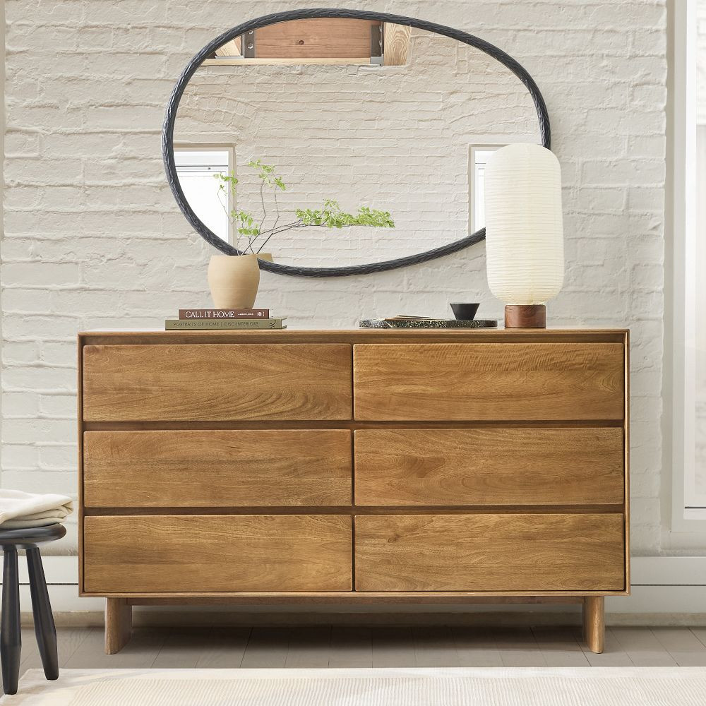 Anton Solid Wood 6-Drawer Dresser (62") | West Elm (US)