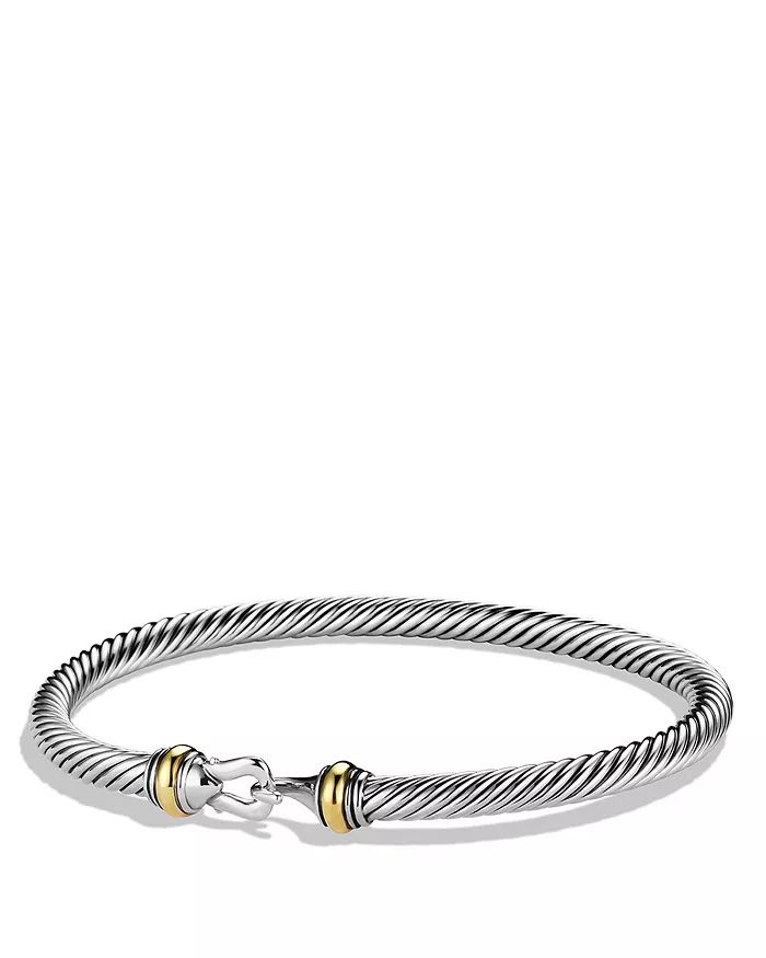 David Yurman Cable Classic Buckle Bracelet with Gold Back to results -  Jewelry & Accessories - B... | Bloomingdale's (US)