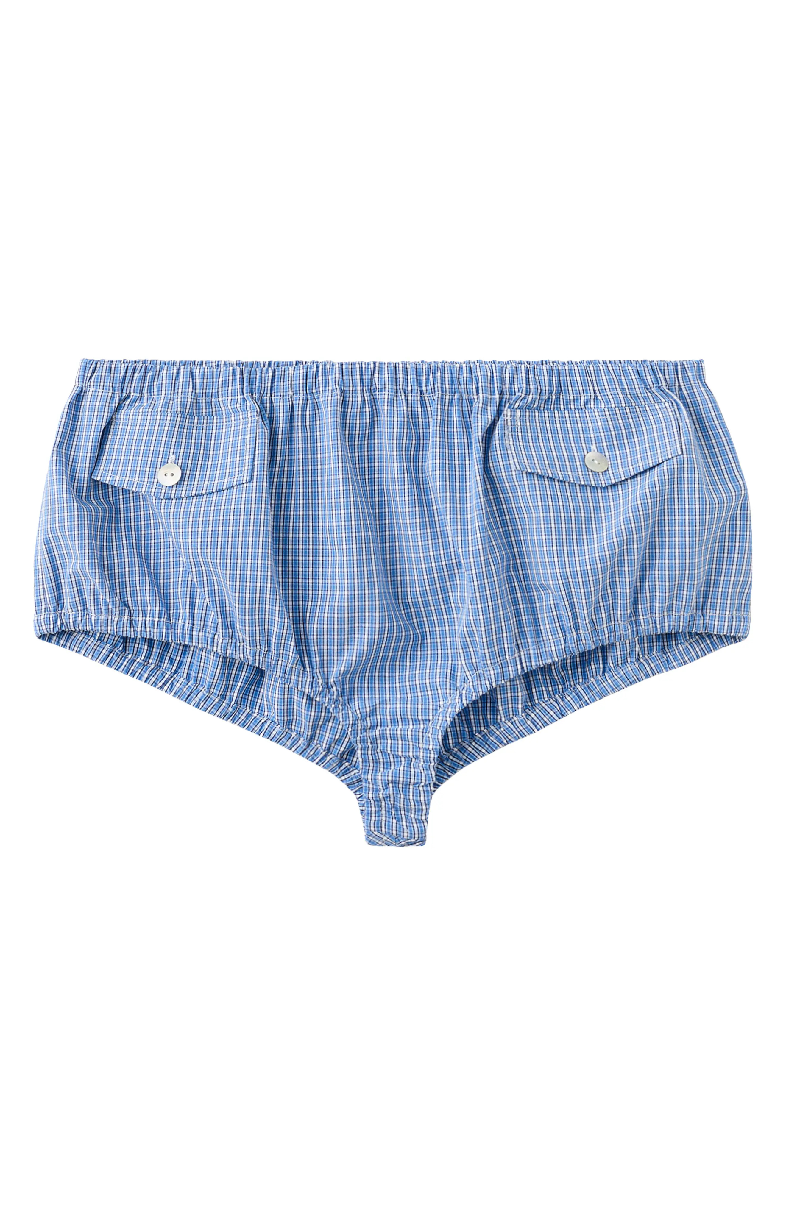 Starring Hailey Bieber Gigi Check Print Shorts (Women) | Nordstrom | Nordstrom