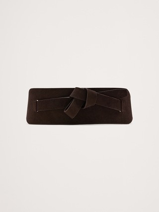 Knotted Leather Corset Belt | Banana Republic (US)