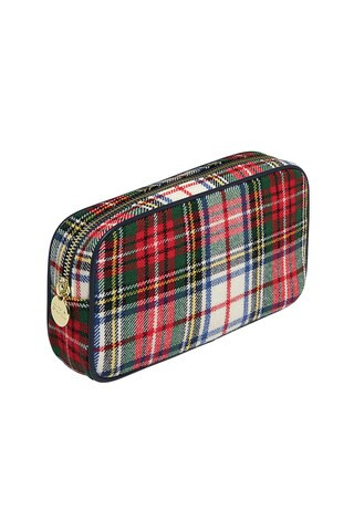 Stoney Clover Lane Small Pouch in Elevated Primary Plaid from Revolve.com | Revolve Clothing (Global)