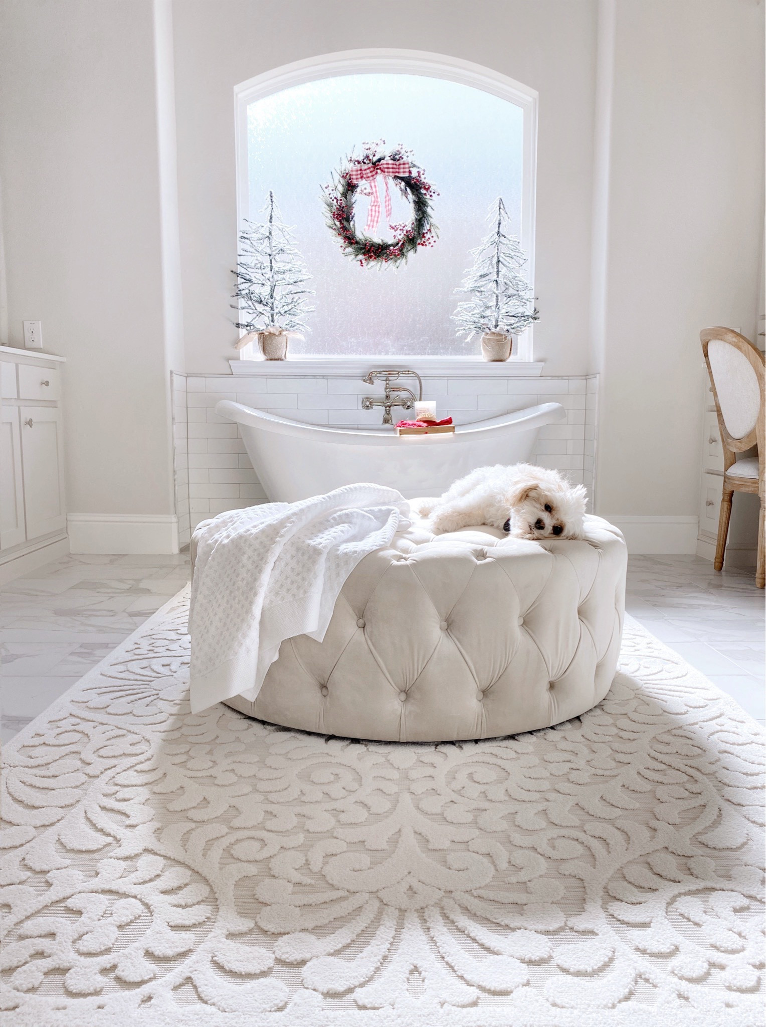 Bathroom decor from My Texas House at Walmart 