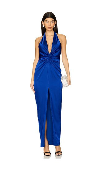 Katie May Judy Gown in Royal. - size XS | Revolve Clothing (Global)