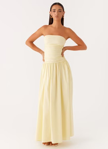 Carmel Maxi Dress - Yellow | Peppermayo (Global)