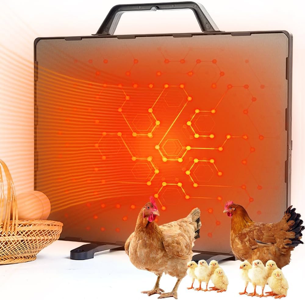 Chicken Coop Heater Chicken Coop Heater fo Winter Safe Chicken Coop Heater Gently Warm Radiant He... | Amazon (US)