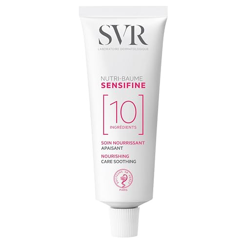 SVR - Sensifine Nutri-Balm - Soothing Moisturizer for Sensitive & Ultra-Sensitive Skin - Face Cream - 24-Hour Hydration - Hypoallergenic - 95% Naturally-Derived Ingredients - 1.3 fl.oz | Amazon (US)