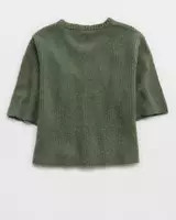 Aerie unREAL Short Sleeve Cardigan | Aerie