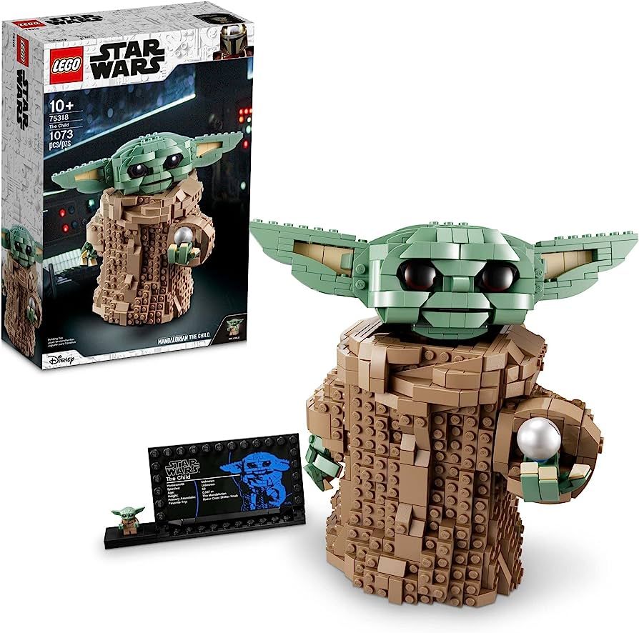 LEGO Star Wars: The Mandalorian Series The Child 75318 - Baby Yoda Grogu Figure, Building Toy, Co... | Amazon (US)