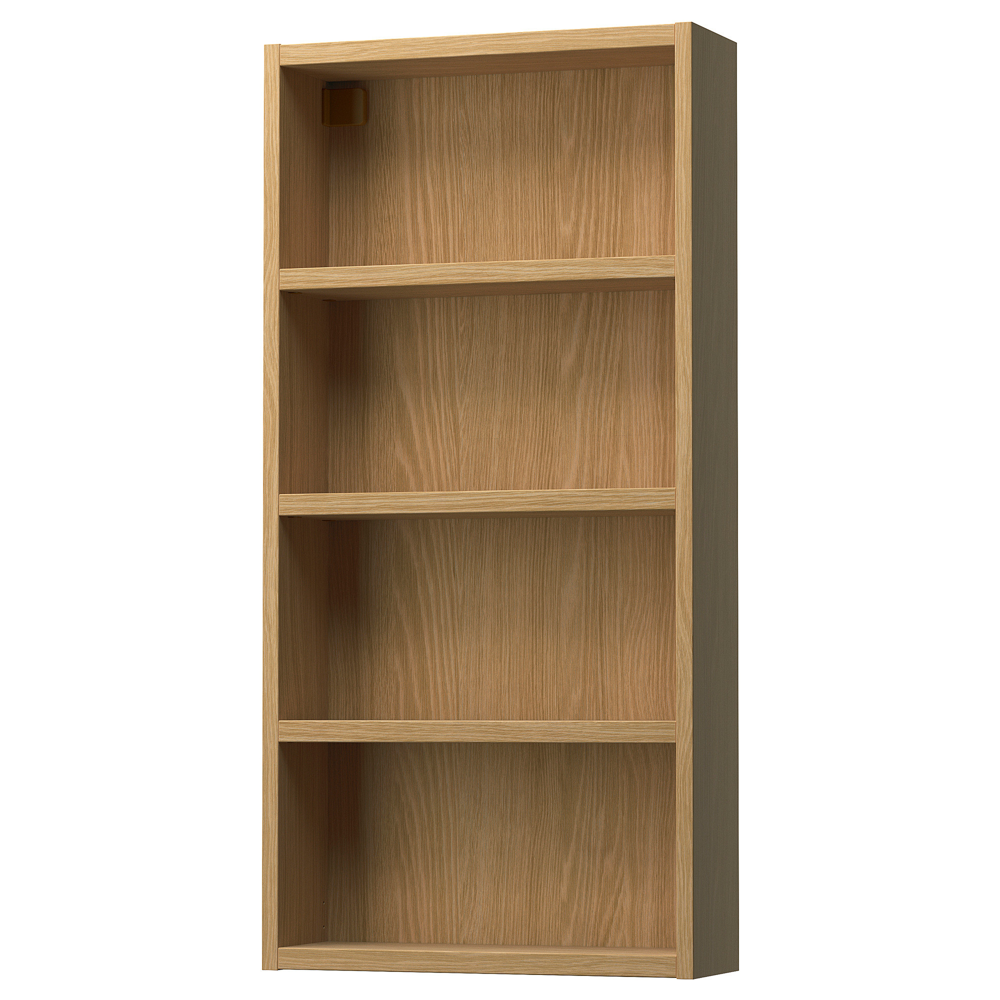 HAGAÅN Wall open cabinet, oak effect, 18x6x37 " | IKEA US