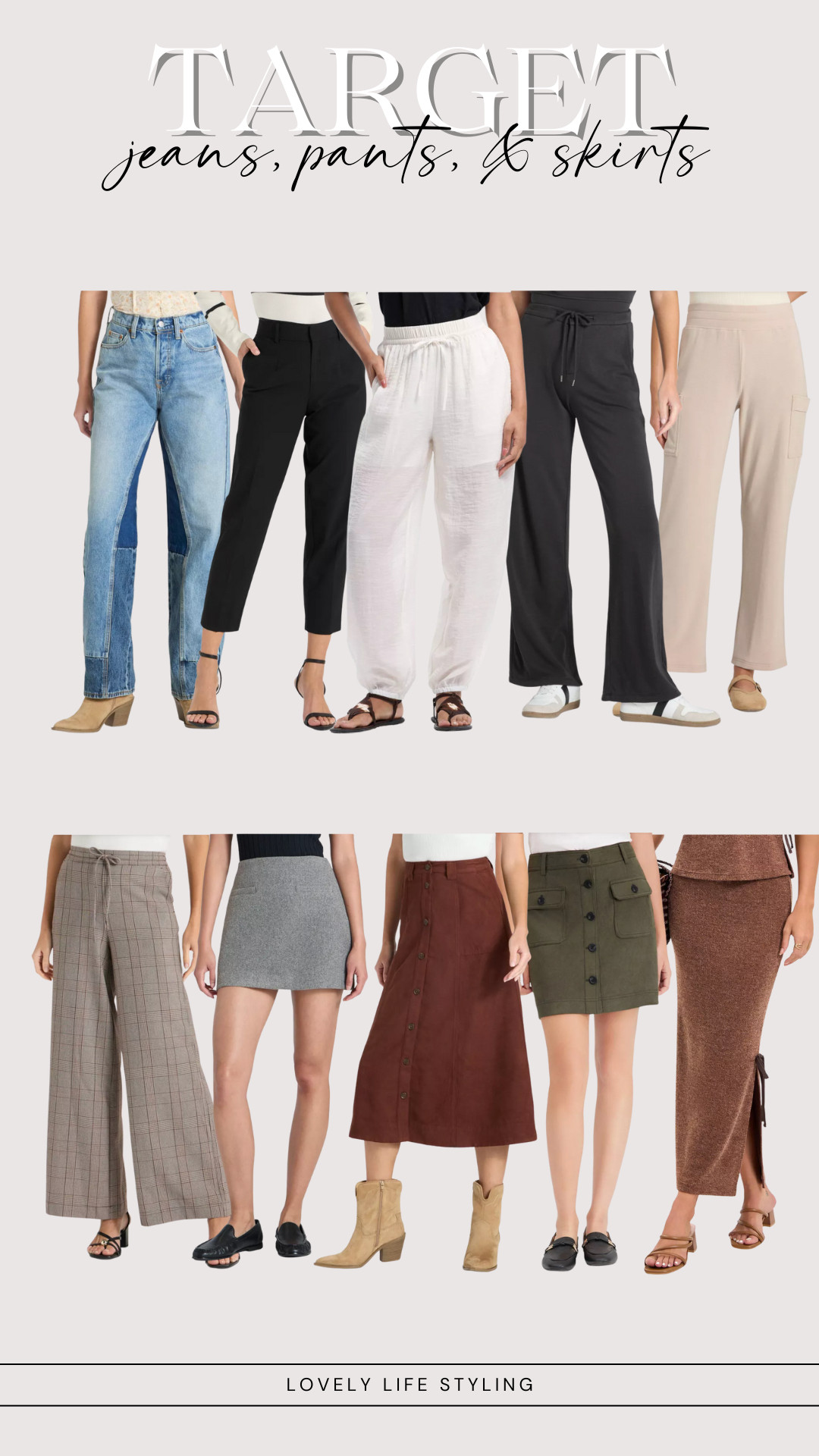 New Jeans, Pants, and Skirts from Target 🍃 Barrel jeans Pull on pants Wide leg sweatpants Maxi skirt Mini skirt  

 #LTKFindsUnder50 #LTKStyleTip #LTKWorkwear