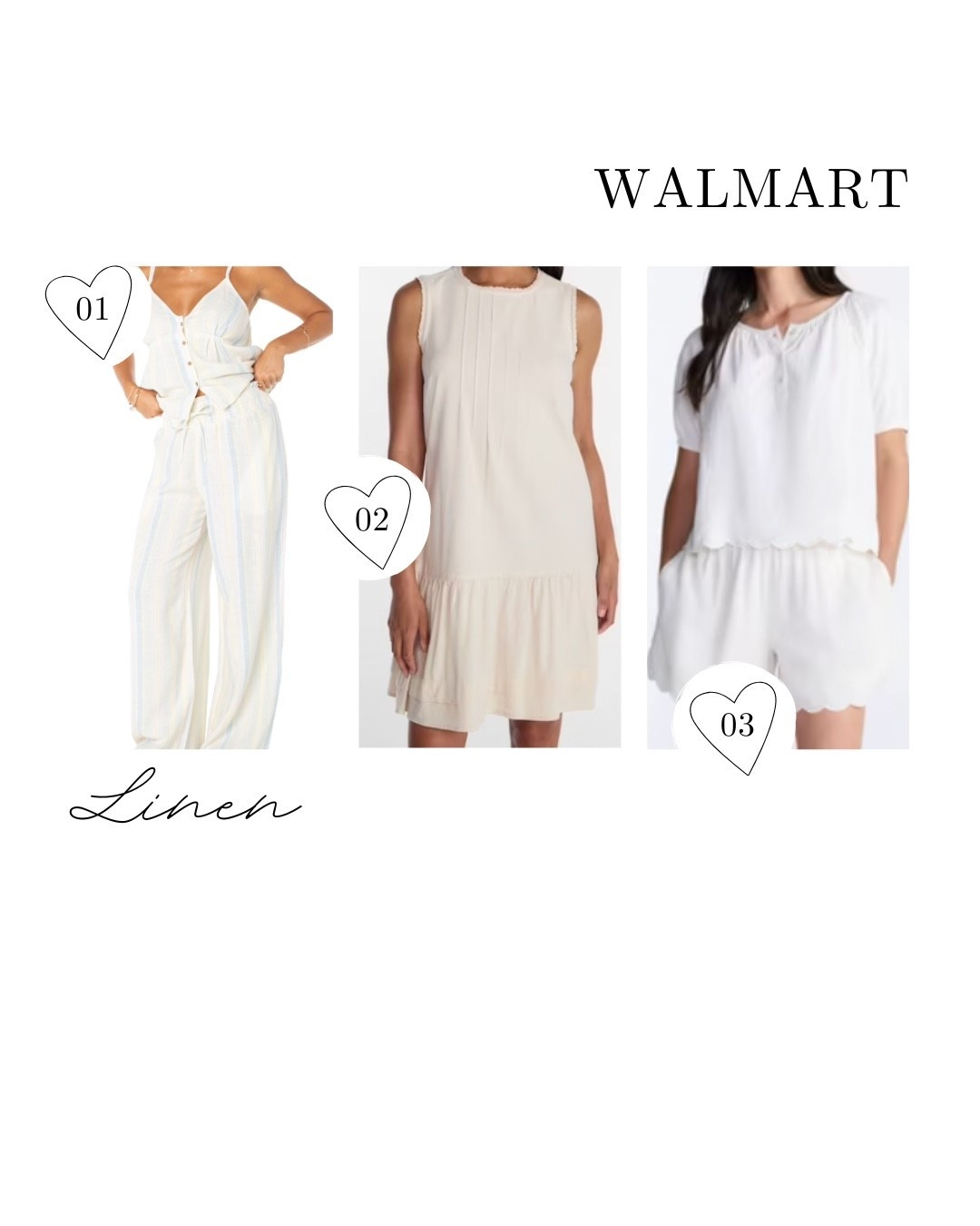 Don’t sleep on Walmart for summer 👗☀️
The linen finds are way too good — breezy dresses, matching sets, effortless staples… and prices that won’t ruin your iced coffee budget 💸✨

#LTKSeasonal #LTKMidsize