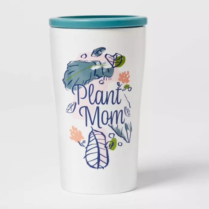 10oz Stoneware Plant Mom Tumbler with Lid - Opalhouse™ | Target