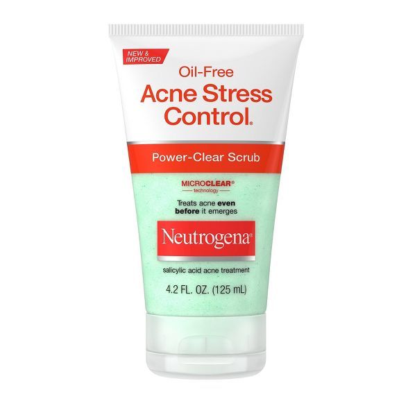 Neutrogena Oil-Free Acne Stress Control Power-Clear Scrub - 4.2 fl oz | Target
