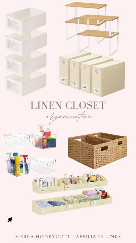Linen closet, organization, bedding, acrylic, baskets, sheets storage, neutral, amazon, new year refresh, home organization 

#LTKSeasonal #LTKhome #LTKfindsunder100