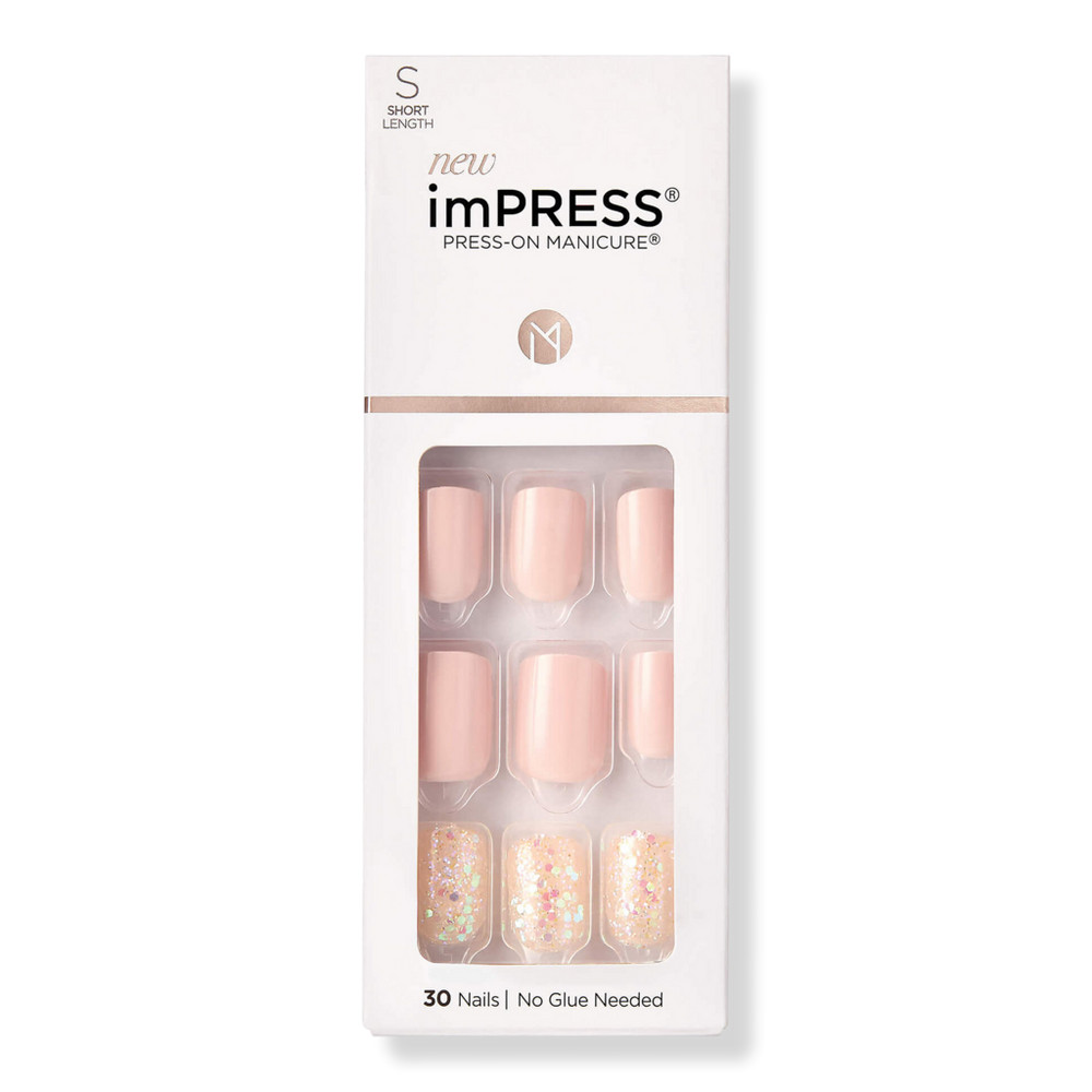 Kiss imPRESS Design Short Press-On Manicure Nails | Ulta
