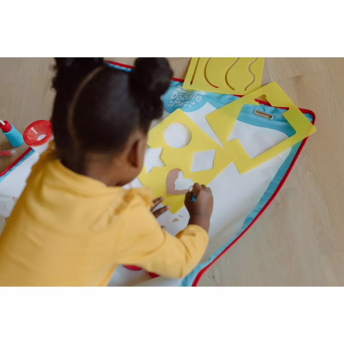 Giant Aqua Draw Door & Floor Doodle Mat with 22 Mess-Free Tools – Chuckle & Roar | Target