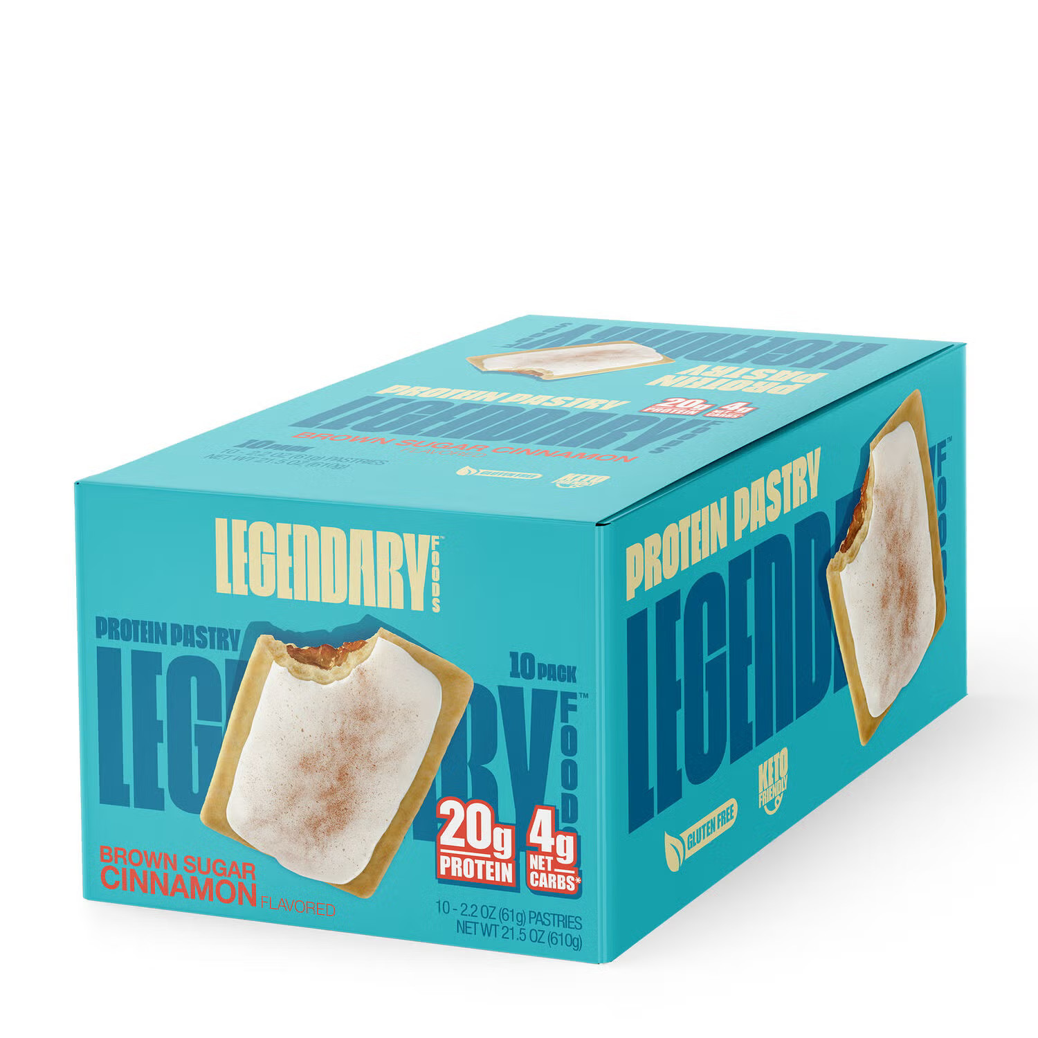 Legendary Foods™ Protein Pastry - Brown Sugar Cinnamon | GNC | GNC
