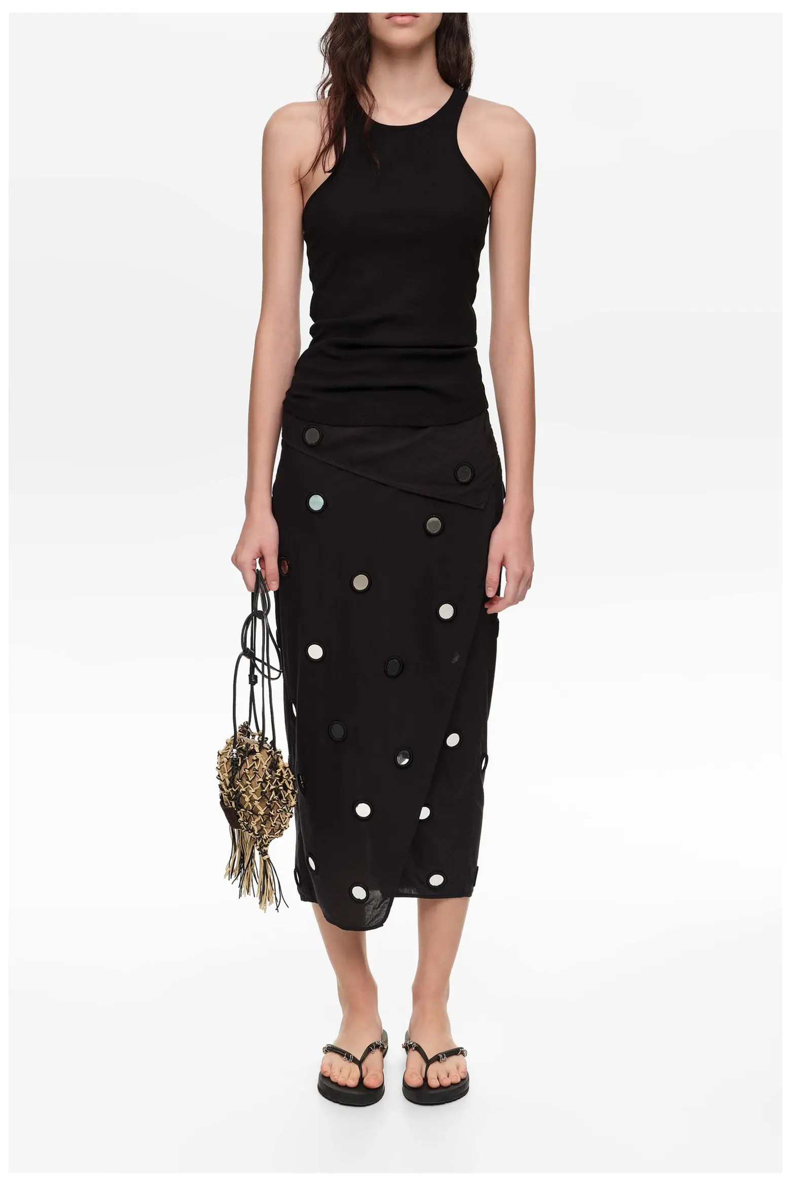 Mirrored Sarong Midi Skirt (Women) | Nordstrom | Nordstrom