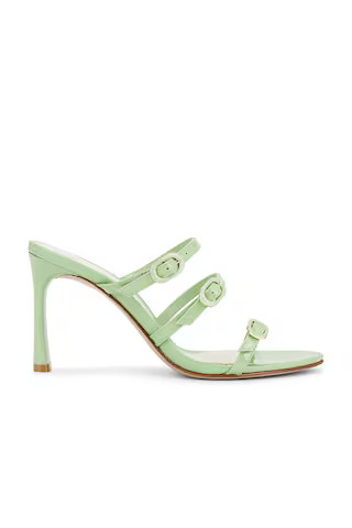 Alexandre Birman Poppy 85 Sandal in Retro Green from Revolve.com | Revolve Clothing (Global)