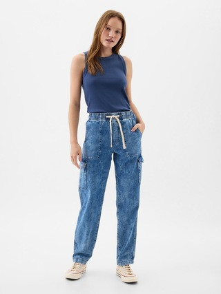 Mid Rise Easy Cargo Jeans | Gap Factory