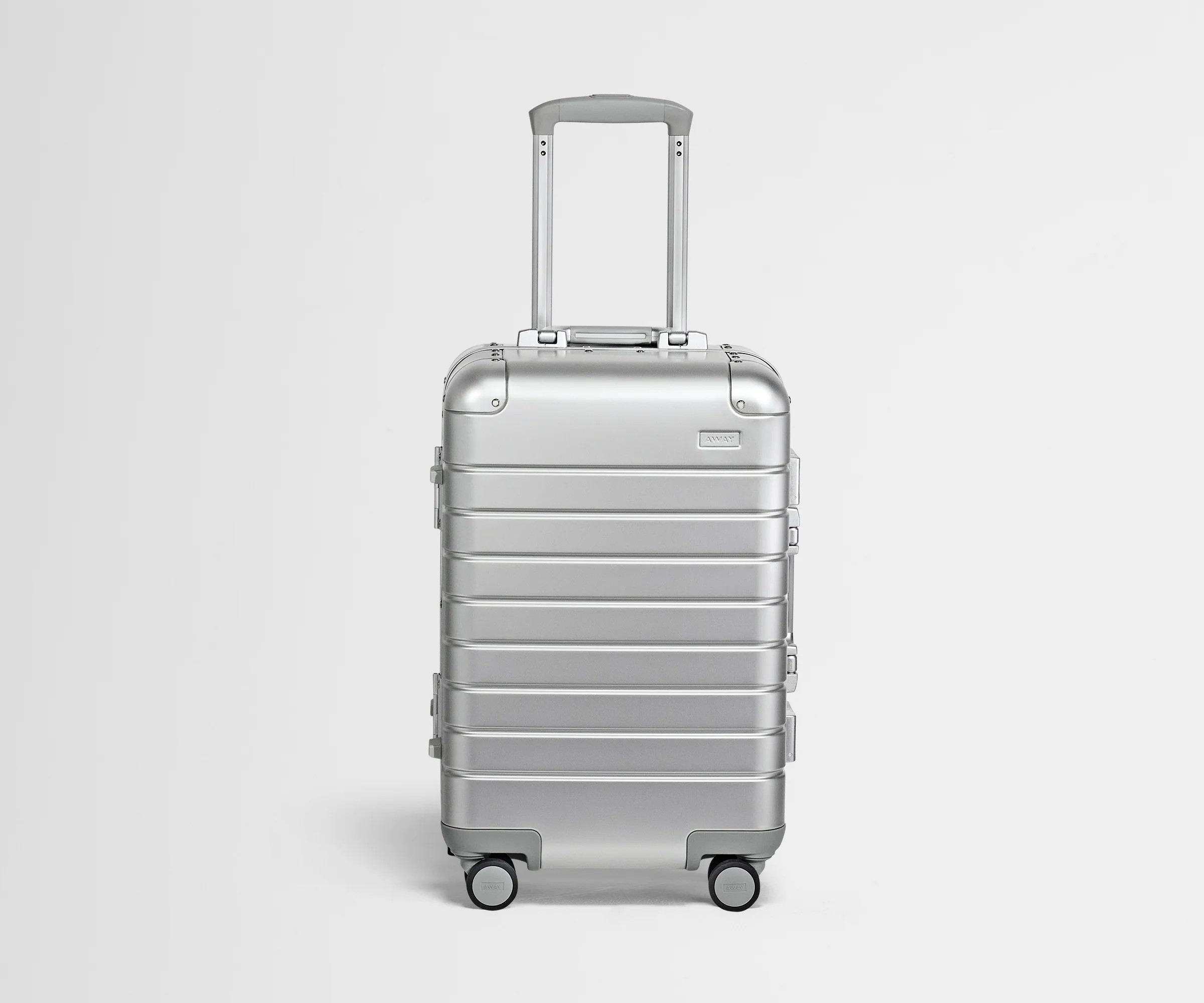 Aluminum Carry-On Suitcase in Silver | Away | Away